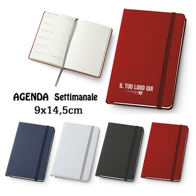 0182 (AGENDA TASCABILE SETTIMANALE) personalizzata