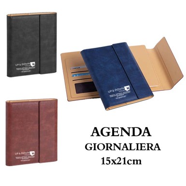 PB029Y (AGENDA PORTAFOGLIO GIORNALIERA) personalizzata