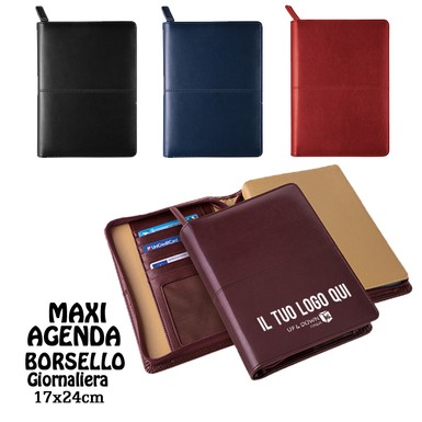 PB052 (AGENDA BORSELLO GIORNALIERA) personalizzata