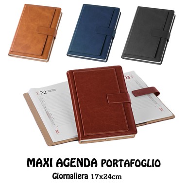 PB216 (AGENDA PORTAFOGLIO GIORNALIERA) neutra