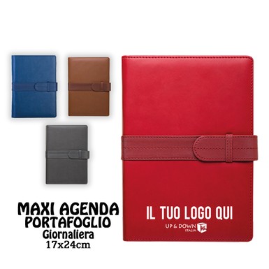 PB229 (AGENDA PORTAFOGLIO GIORNALIERA) personalizzata