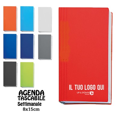 PB255 (AGENDA TASCABILE SETTIMANALE) personalizzata