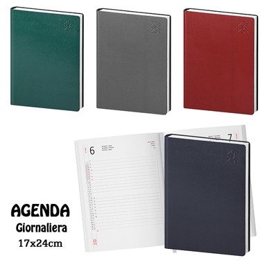 PB314 (AGENDA GIORNALIERA IN PELLE) neutra