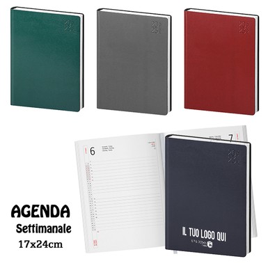 PB316 (AGENDA SETTIMANALE) personalizzata