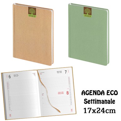 PB361 (AGENDA ECO SETTIMANALE) neutra