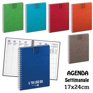 PB380 (AGENDA SETTIMANALE)  personalizzata