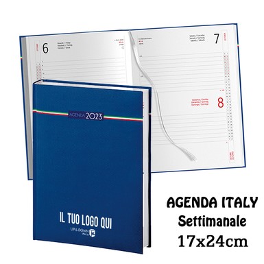 PB389 (AGENDA SETTIMANALE) personalizzata