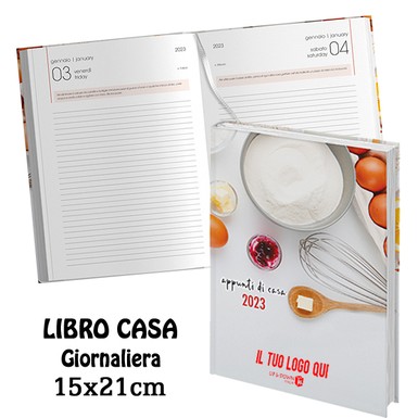 PB453 (LIBRO DI CASA) personalizzata