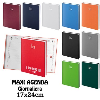 PB512 (AGENDA GIORNALIERA)  personalizzata 