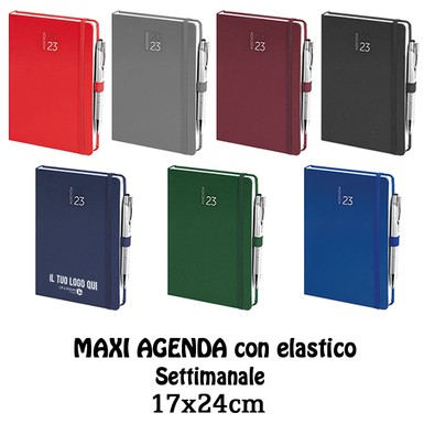 PB526 (AGENDA SETTIMANALE) personalizzata