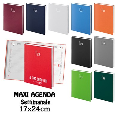 PB540 (AGENDA SETTIMANALE)  personalizzata 