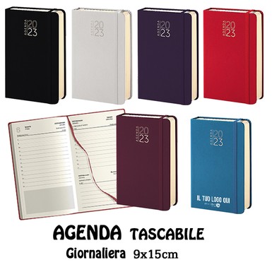 PB544 (AGENDA GIORNALIERA NOTES) personalizzata