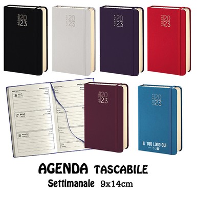 PB546 (AGENDA SETTIMANALE NOTES) personalizzata