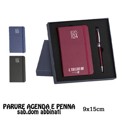 PB572 (PARURE AGENDA E PENNA) personalizzato
