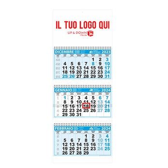 F/02 (CALENDARIO TRITTICO) personalizzato