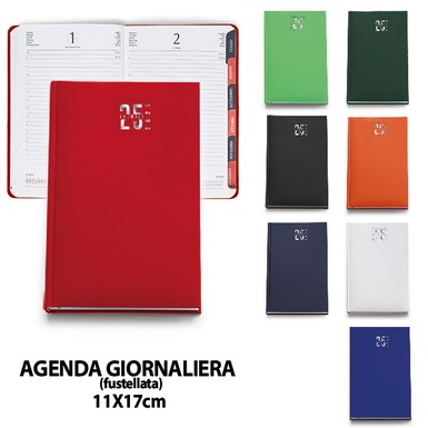 0139 (AGENDA GIORNALIERA FUSTELLATA) neutra