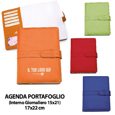 0232 (AGENDA PORTAFOGLIO GIORNALIERA) personalizzata