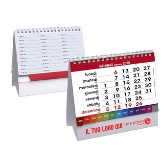H/18 (CALENDARIO DA TAVOLO DESK) personalizzato