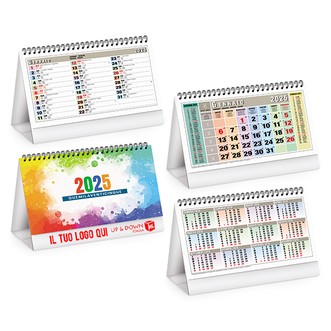 PA730 (CALENDARIO DA TAVOLO MULTICOLOR) Personalizzato