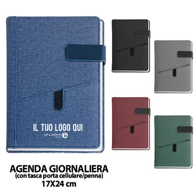 PB263 (AGENDA MAXI GIORNALIERA) personalizzata