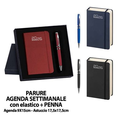 PB573 (PARURE AGENDA E PENNA) neutra
